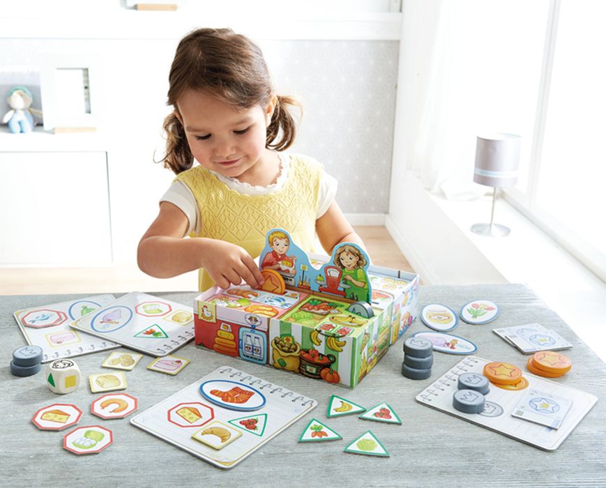 Детска настолна игра Haba - Пазар