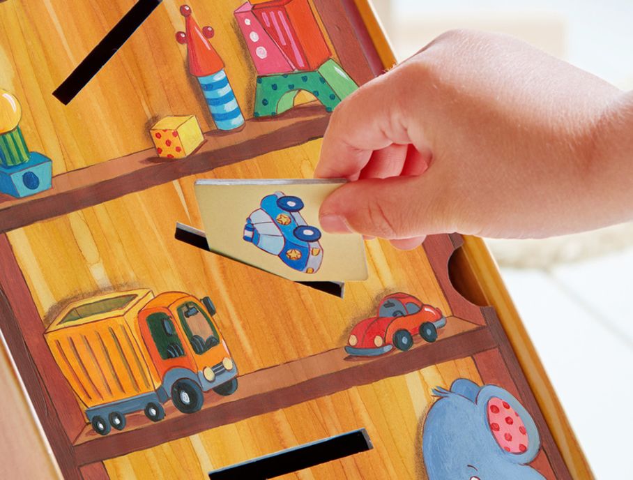 Детска игра Haba - Подреди стаята на котарака Типтоп