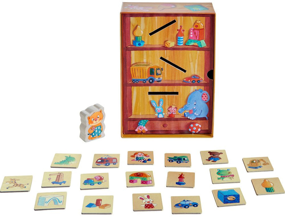 Детска игра Haba - Подреди стаята на котарака Типтоп