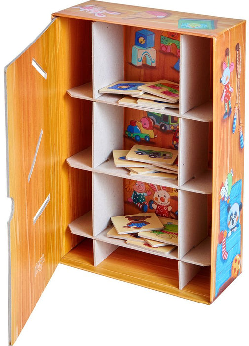 Детска игра Haba - Подреди стаята на котарака Типтоп