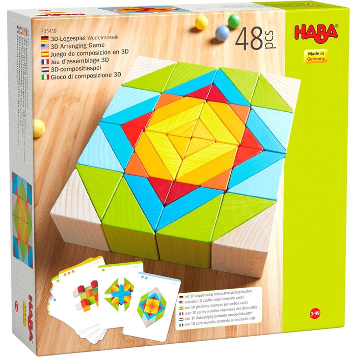 Дървена мозайка Haba, 48 части