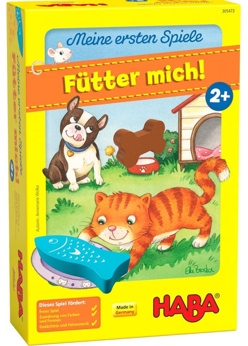 Детска игра Haba - С какво се хранят животните