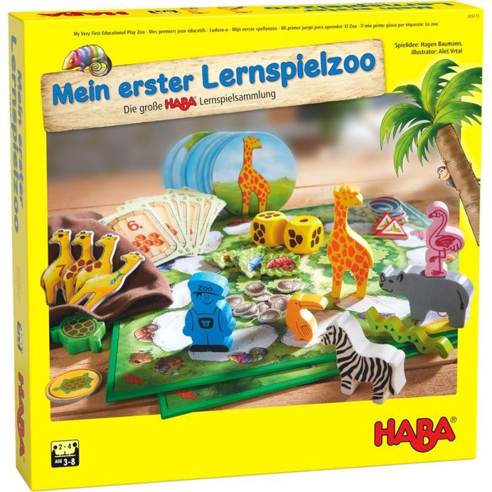 Детска игра Haba - 10 игри, Зоопрак