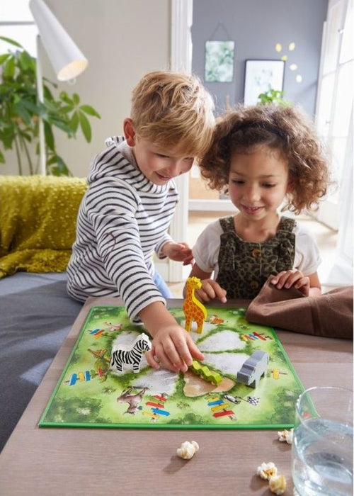 Детска игра Haba - 10 игри, Зоопрак
