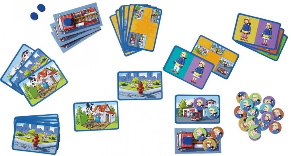 Еко игра Haba - Пожарникари