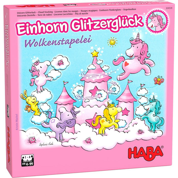 Детска игра Haba - Еднорози: Облачни приключения