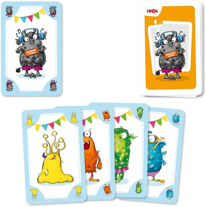 Детска игра Haba - Черен Петър на чудовища