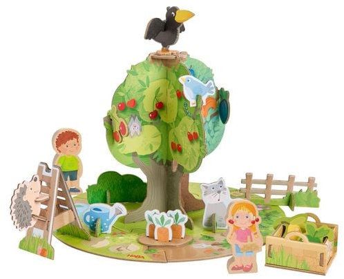 3D пъзел Haba - Овощна градина, 42 части