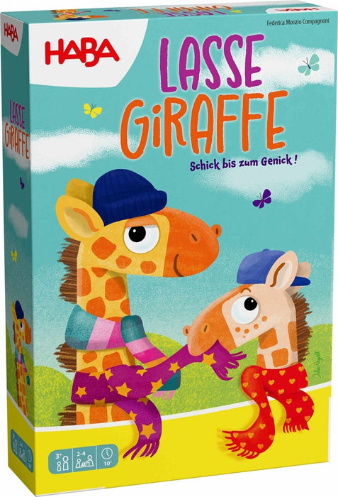 Детска мемори игра Haba - Жирафът Ласе