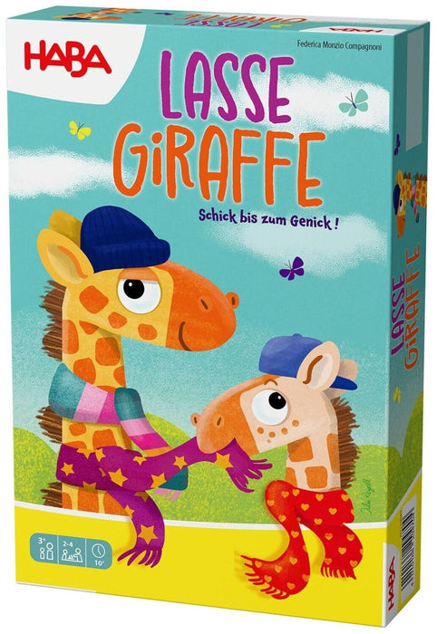 Детска мемори игра Haba - Жирафът Ласе