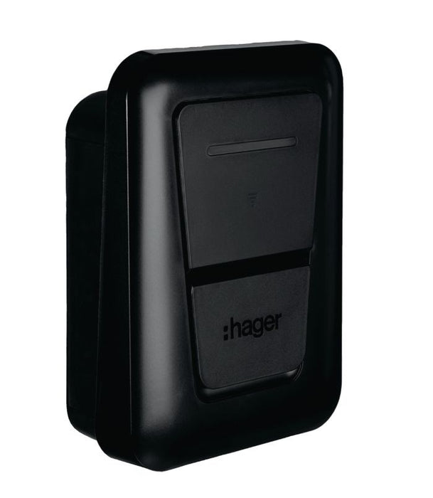 EVCS Hager witty one 11kW 3f RFID Bluetooth зарядна станция с T2 контакт