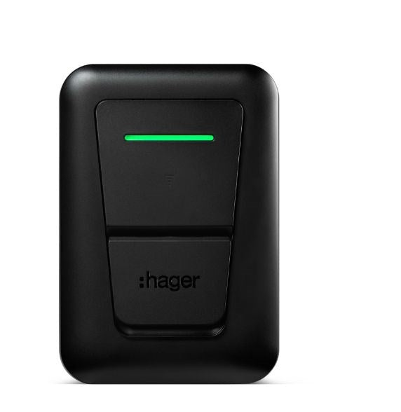 EVCS Hager witty one 11kW 3f RFID Bluetooth зарядна станция с T2 контакт