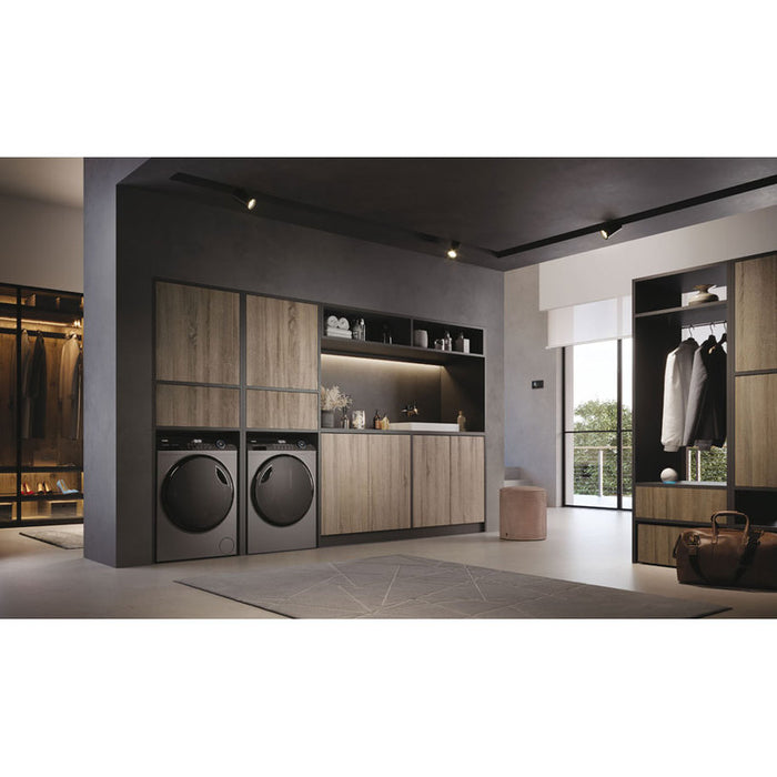 Сушилня HAIER HD80-A3959 R-S/ANTHR. КОНДЕНЗАЦИОННА С ТЕРМОПОМПА, 8.0 kg