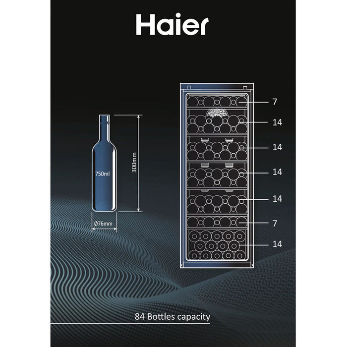 Виноохладител HAIER HWS 84 GA 127.00 см