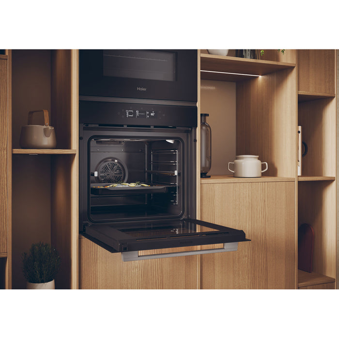 Фурнa за вграждане HAIER H6 ID25G3HTX 78 L, А++, ТЕЛЕСКОПИЧНА СИСТЕМА, ПЛАВНО ЗАТВАРЯНЕ
