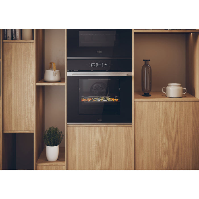 Фурнa за вграждане HAIER H6 ID25G3HTX 78 L, А++, ТЕЛЕСКОПИЧНА СИСТЕМА, ПЛАВНО ЗАТВАРЯНЕ
