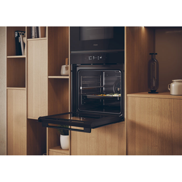 Фурнa за вграждане HAIER H6 ID25G3HTB 78 L, А++, ТЕЛЕСКОПИЧНА СИСТЕМА, ПЛАВНО ЗАТВАРЯНЕ