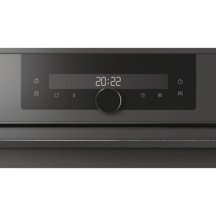 Фурнa за вграждане HAIER HOQ-F6QAN3DG/EE 72 L, А++, КАТАЛИТИЧНИ ПАНЕЛИ, ТЕЛЕСКОПИЧНА СИСТЕМА, ПЛАВНО ЗАТВАРЯНЕ