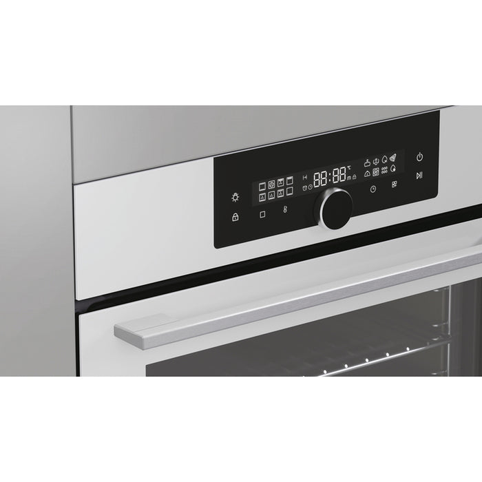 Фурнa за вграждане HAIER HOQ-F6QAN3WB/EE 72 L, А++, КАТАЛИТИЧНИ ПАНЕЛИ, ТЕЛЕСКОПИЧНА СИСТЕМА, ПЛАВНО ЗАТВАРЯНЕ