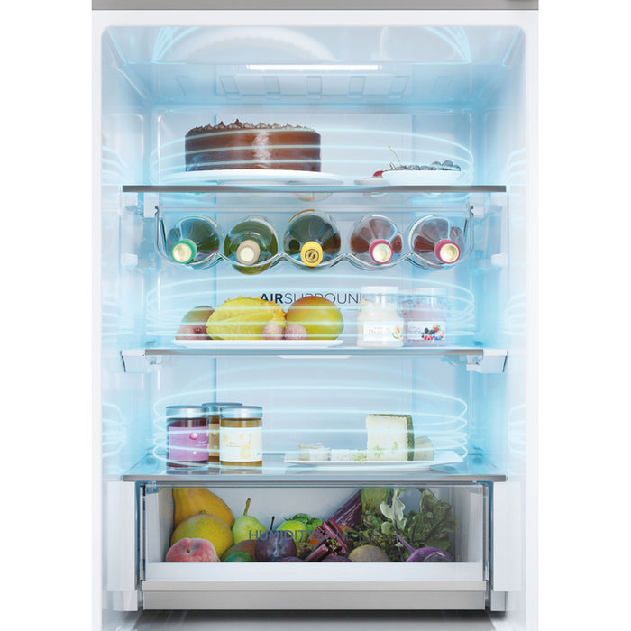 Хладилник с долен фризер HAIER HDPW 5618 DNPK 185.00 см