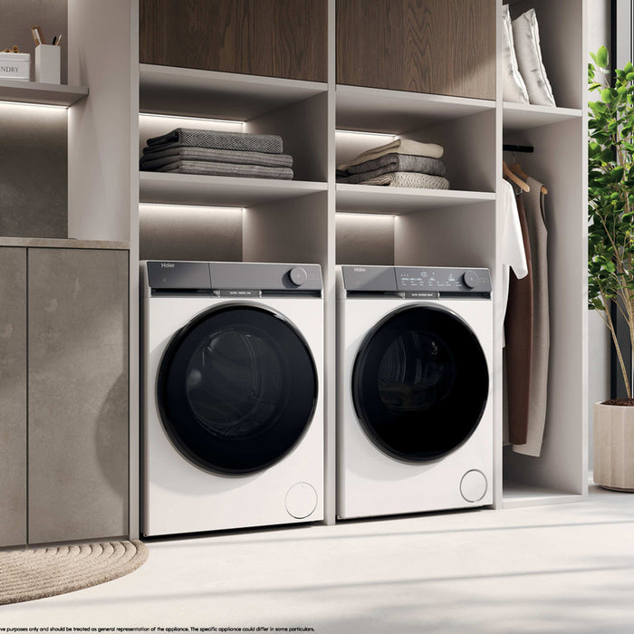 Сушилня HAIER HD90-CQ387U1-S КОНДЕНЗАЦИОННА С ТЕРМОПОМПА, 9.0 kg