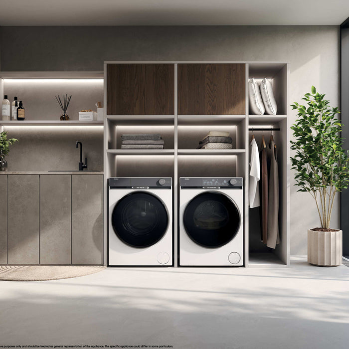 Сушилня HAIER HD90-CQ387U1-S КОНДЕНЗАЦИОННА С ТЕРМОПОМПА, 9.0 kg