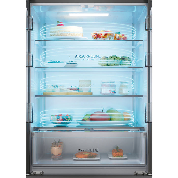 Хладилник с долен фризер HAIER HFR 3718 ENGB 177.50 см