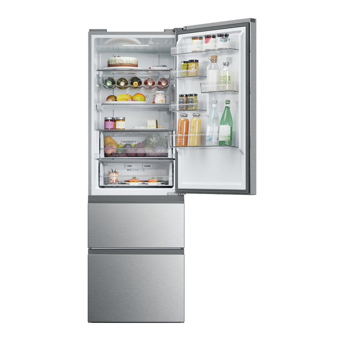 Хладилник с долен фризер HAIER HTW 5618 ENMG 185.50 см