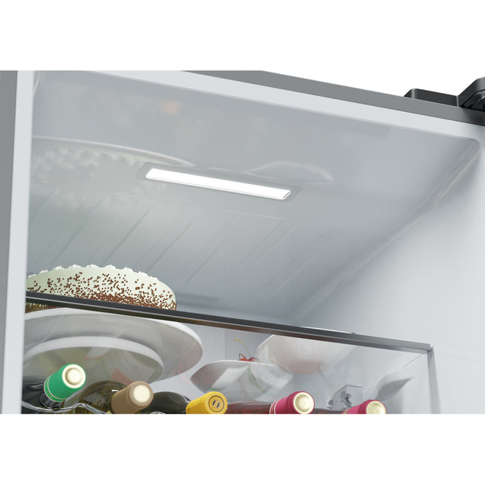 Хладилник с долен фризер HAIER HTW 5618 ENMG 185.50 см