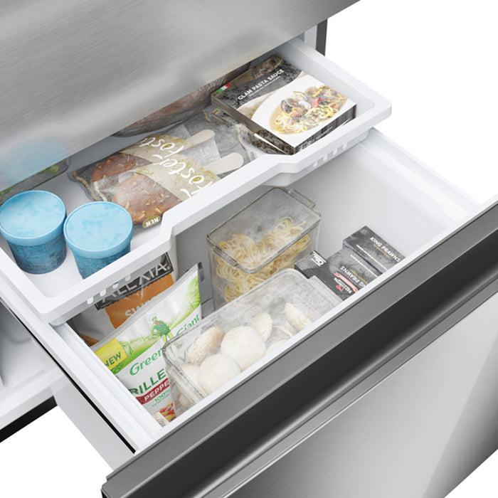Хладилник с долен фризер HAIER HTW 5618 ENMG 185.50 см