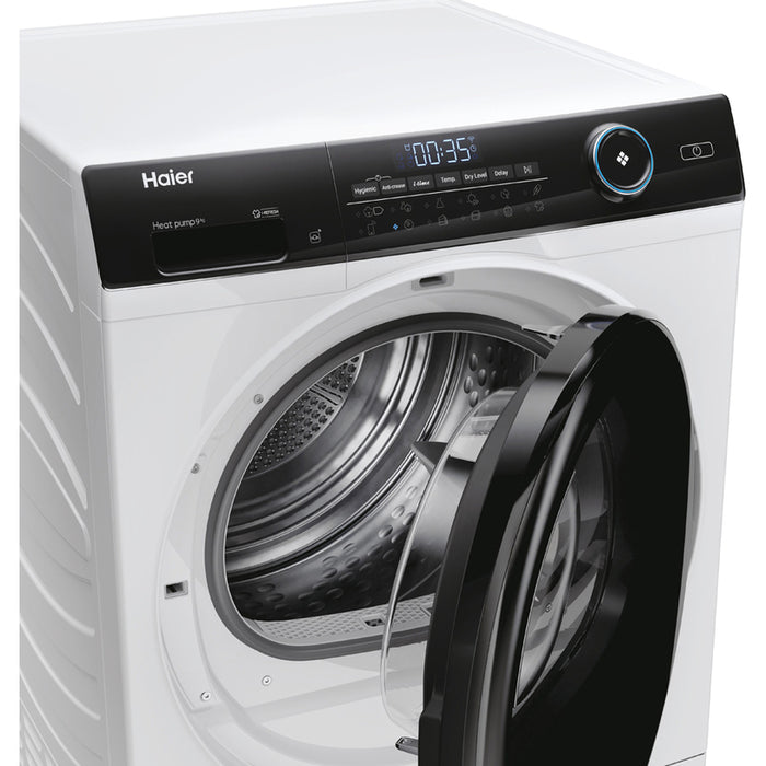 Сушилня HAIER HD90-A3959 E-S КОНДЕНЗАЦИОННА С ТЕРМОПОМПА, 9.0 kg