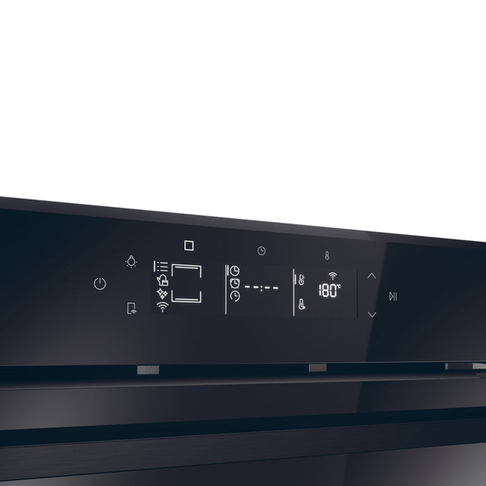 Фурнa за вграждане HAIER H6 ID46G3YTB 78, А++, ТЕЛЕСКОПИЧНА СИСТЕМА, ПЛАВНО ЗАТВАРЯНЕ, ПИРОЛИТИЧНО ПОЧИСТВАНЕ