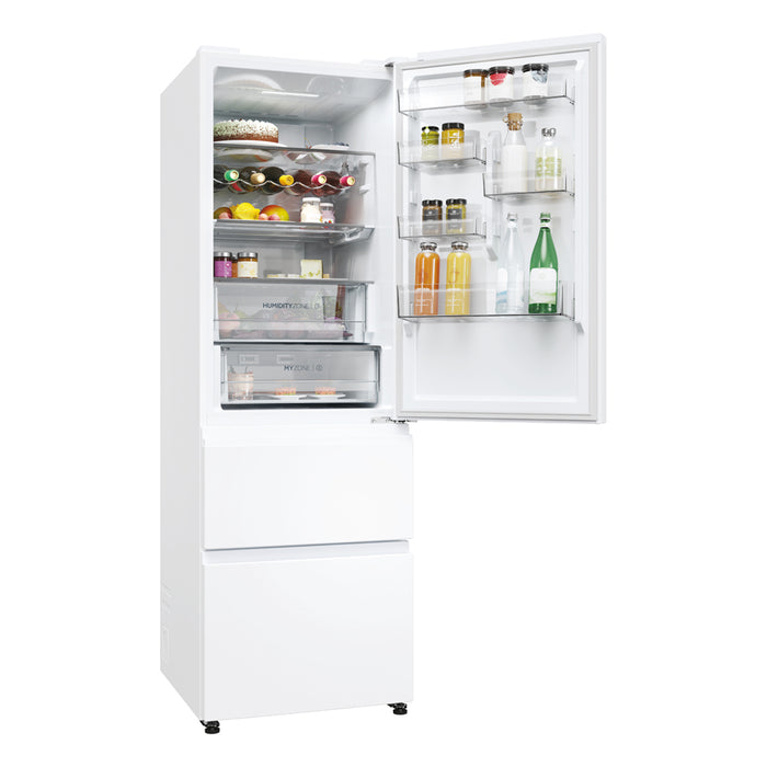 Хладилник с долен фризер HAIER HTW 5618 ENPW 185.00 см