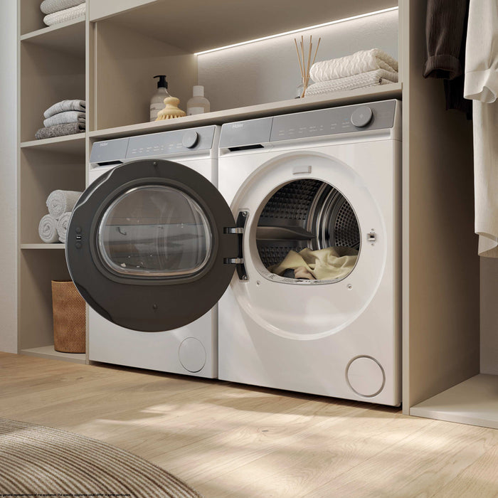 Сушилня HAIER HD90-A367U1-S КОНДЕНЗАЦИОННА С ТЕРМОПОМПА, 9.0 kg
