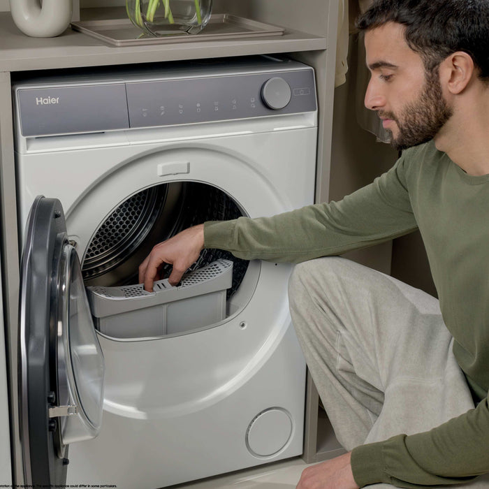 Сушилня HAIER HD90-A367U1-S КОНДЕНЗАЦИОННА С ТЕРМОПОМПА, 9.0 kg
