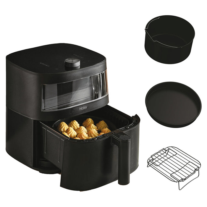 Уред за здравословно готвене HAIER SERIES 5 HAF5TWA3 011 , 7 L ЧЕРЕН