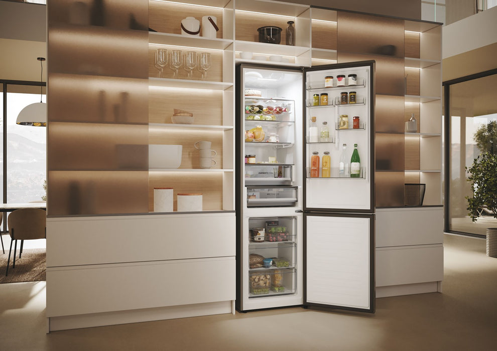 Haier Хладилник HDPW5620DNPD (406L; черен)