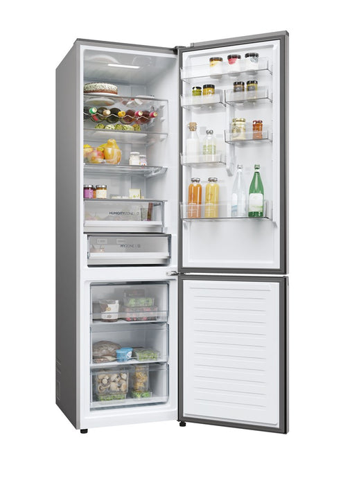 Haier Хладилник HDPW5620DNPD (406L; черен)