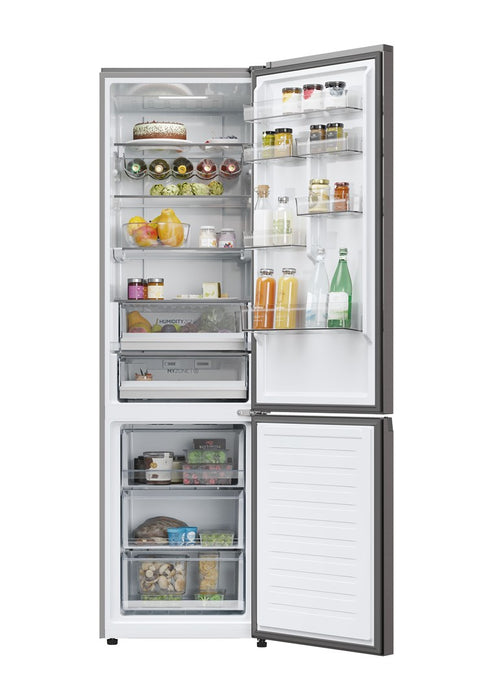 Haier Хладилник HDPW5620DNPD (406L; черен)