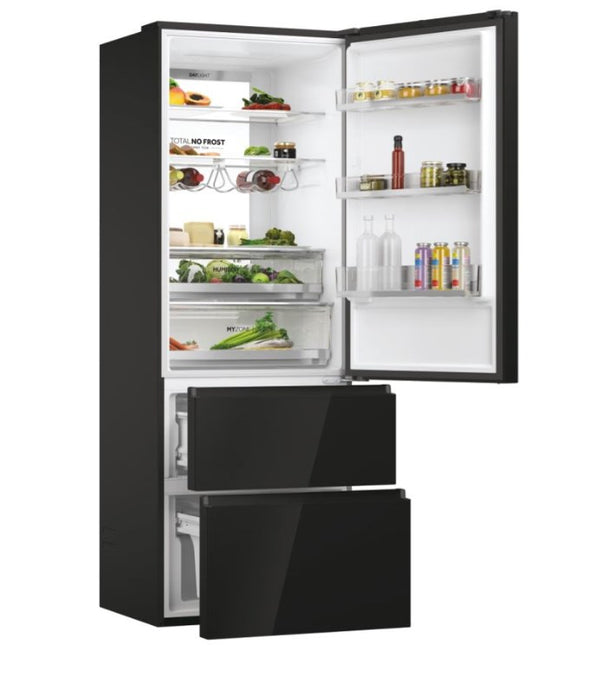 Многоврат хладилник Haier HTW7720DNGB (черен)