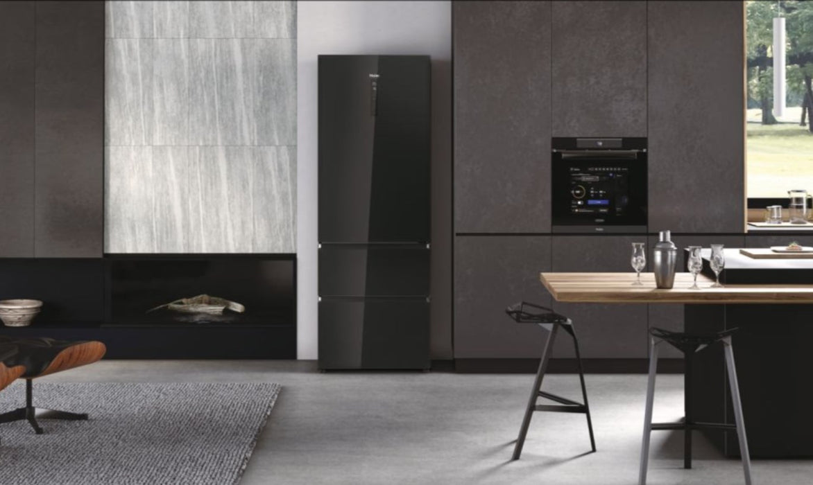 Многоврат хладилник Haier HTW7720DNGB (черен)