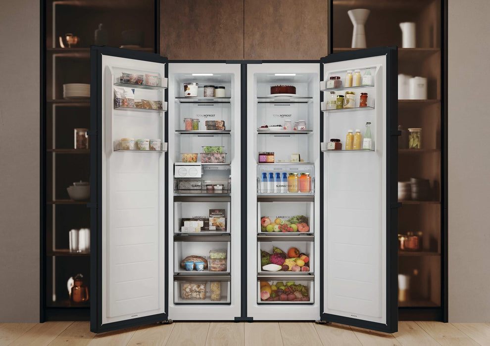 Haier UP 60 Series 7 H4F306DDH1L Вертикален фризер Свободностоящ 301 LD Черен