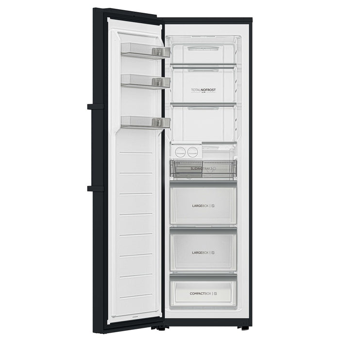 Haier UP 60 Series 7 H4F306DDH1L Вертикален фризер Свободностоящ 301 LD Черен