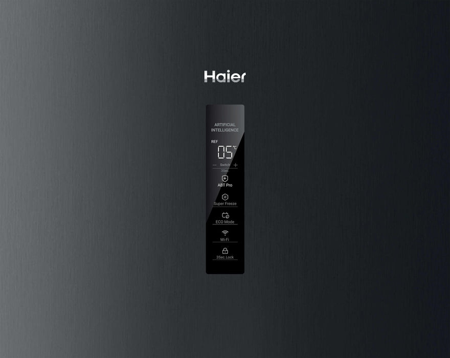 Haier UP 60 Series 7 H4F306DDH1L Вертикален фризер Свободностоящ 301 LD Черен