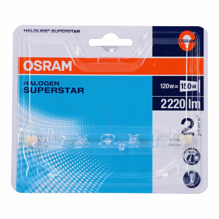 Халогенна крушка Osram Plusline ES Small 120 W Линеен E27