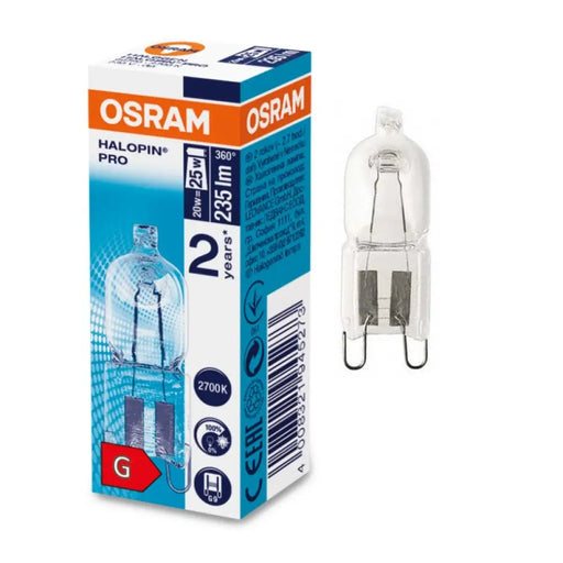 ХАЛОГЕННА ЛАМПА ECO 20W 230V G9 HALOPIN PRO HALOLUX LEDVANCE
