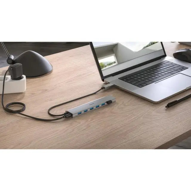 HAMA 7-портов хъб USB 3.2 Gen 1 5 Gbit/s вкл.