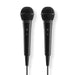 HAMA Аудио динамични микрофони “Karaoke” Комплект 2 бр.