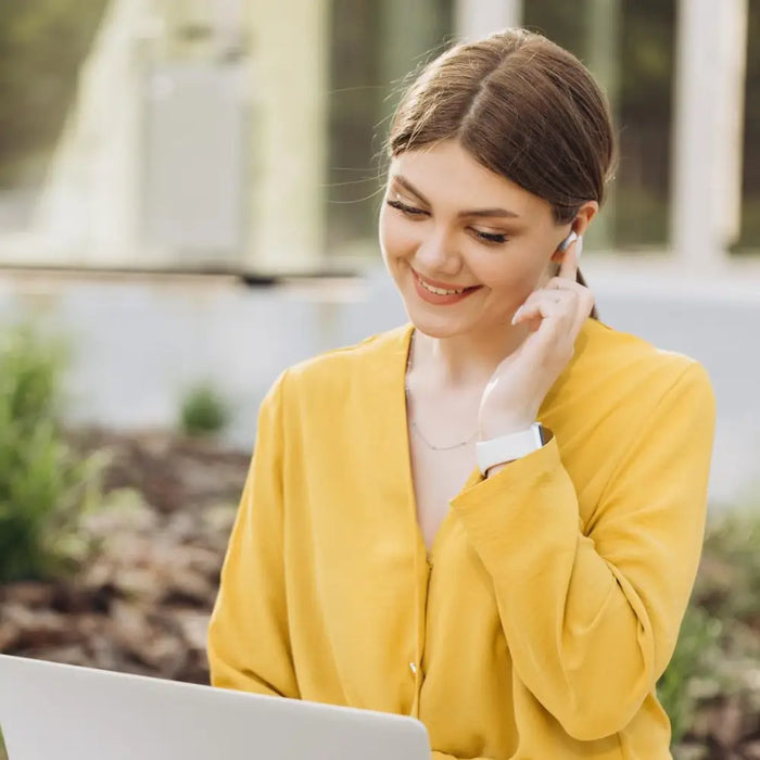 HAMA Блутут слушалки ’Freedom Buddy II’ True Wireless Бял