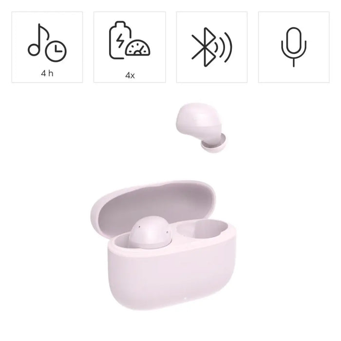 HAMA Блутут слушалки ’Freedom Buddy II’ True Wireless Розов